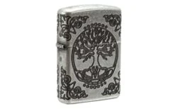 Zippo Armor Tree Of Life Antique Silver 29670-000002, Briquet