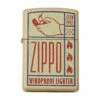 Zippo Flat Sand 49453, Briquet 1 Zippo Flat Sand 49453, Briquet -Plein Air Outils Magasin ZP48397 000002 01 zippo