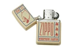 Zippo Flat Sand 49453, Briquet -Plein Air Outils Magasin ZP48397 000002 03 zippo