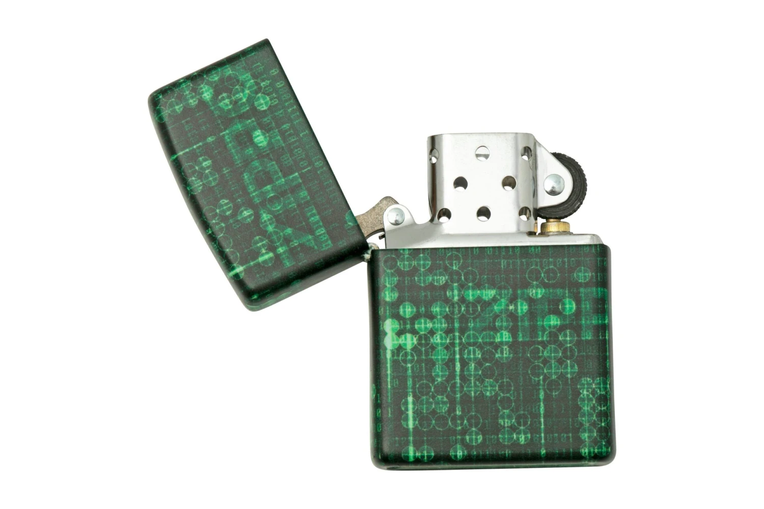 Zippo Glow-in-the-Dark 540 Color Pattern Design, 48408-000002, Briquet 4 Zippo Glow-in-the-Dark 540 Color Pattern Design, 48408-000002, Briquet – Image 2