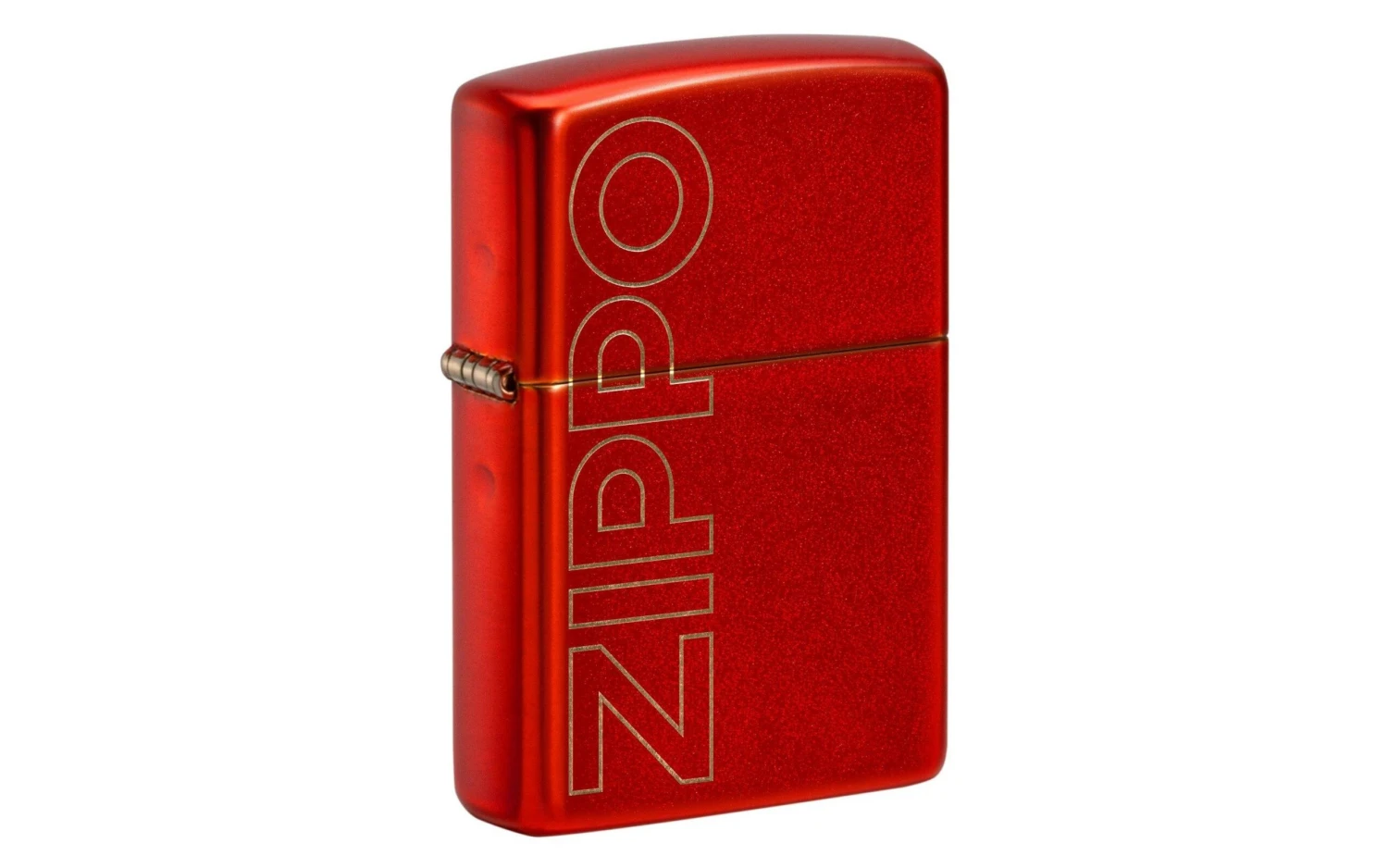 Zippo Logo Design Metallic Red 61010-000002, Briquet 3 Zippo Logo Design Metallic Red 61010-000002, Briquet